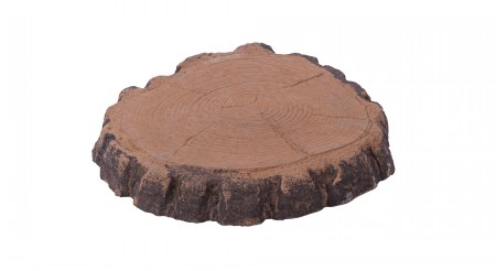Timber Effect Stepping Stone - Brown